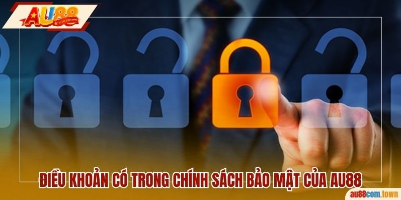 Điều khoản có trong chính sách bảo mật của AU88