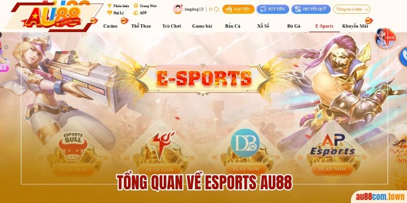 Tổng quan về esports AU88