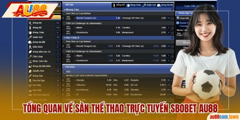 Tổng quan về sàn thể thao trực tuyến SBOBET AU88